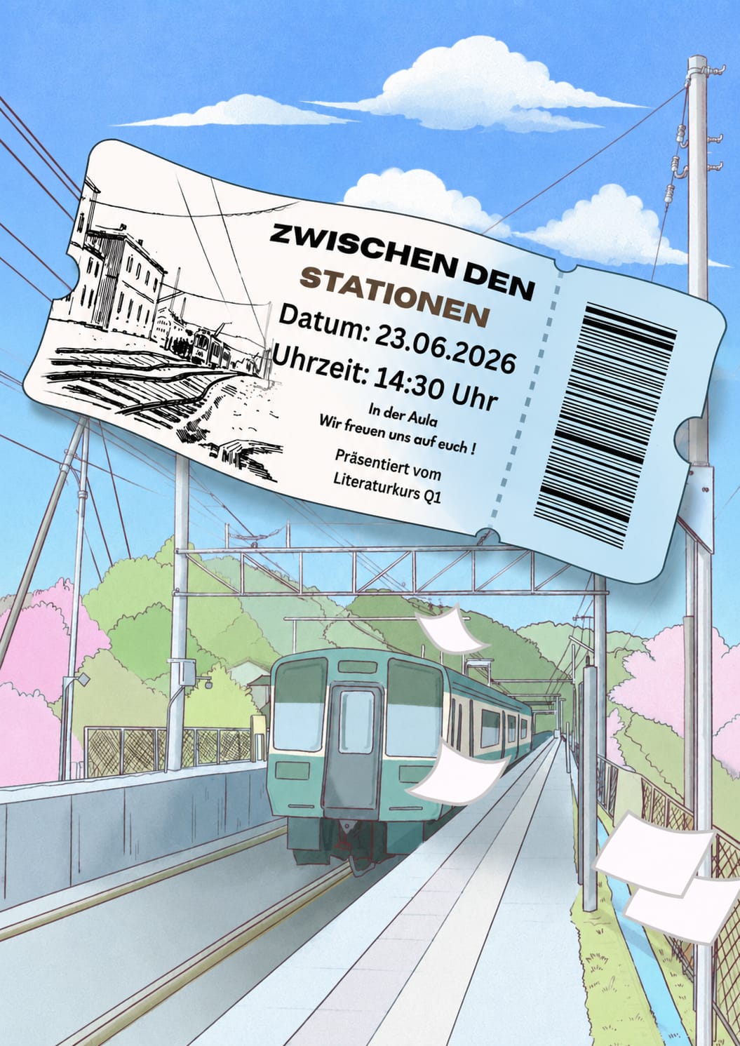 Aufführung des Literaturkurses der Q1