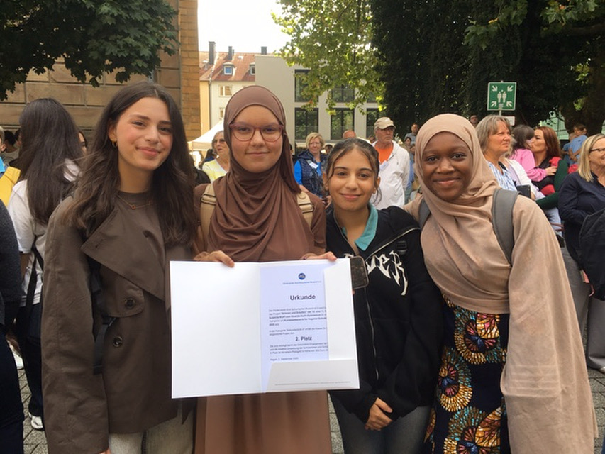 Projektkurs gewinnt 2. Platz beim Kunstfest im Museumsquartier Hagen