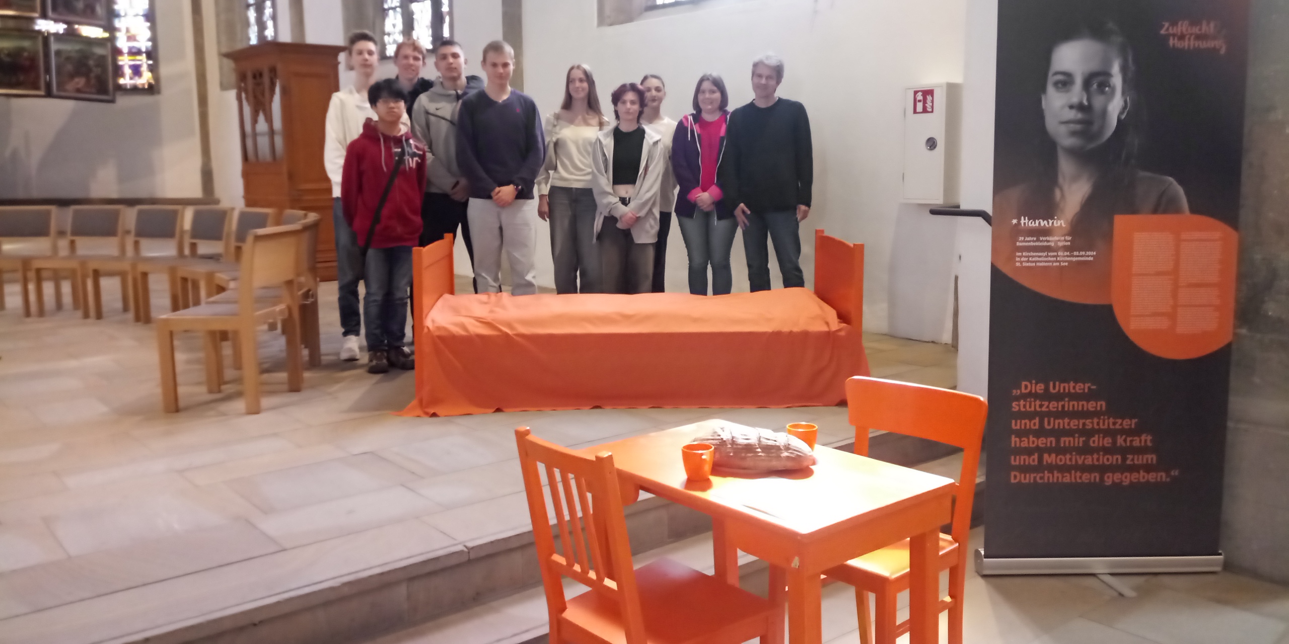 Exkursion zum Thema Kirchenasyl